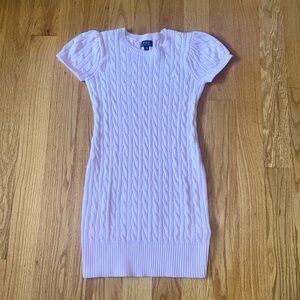 Ralph Lauren pink sweater dress, size kids L (12-14)